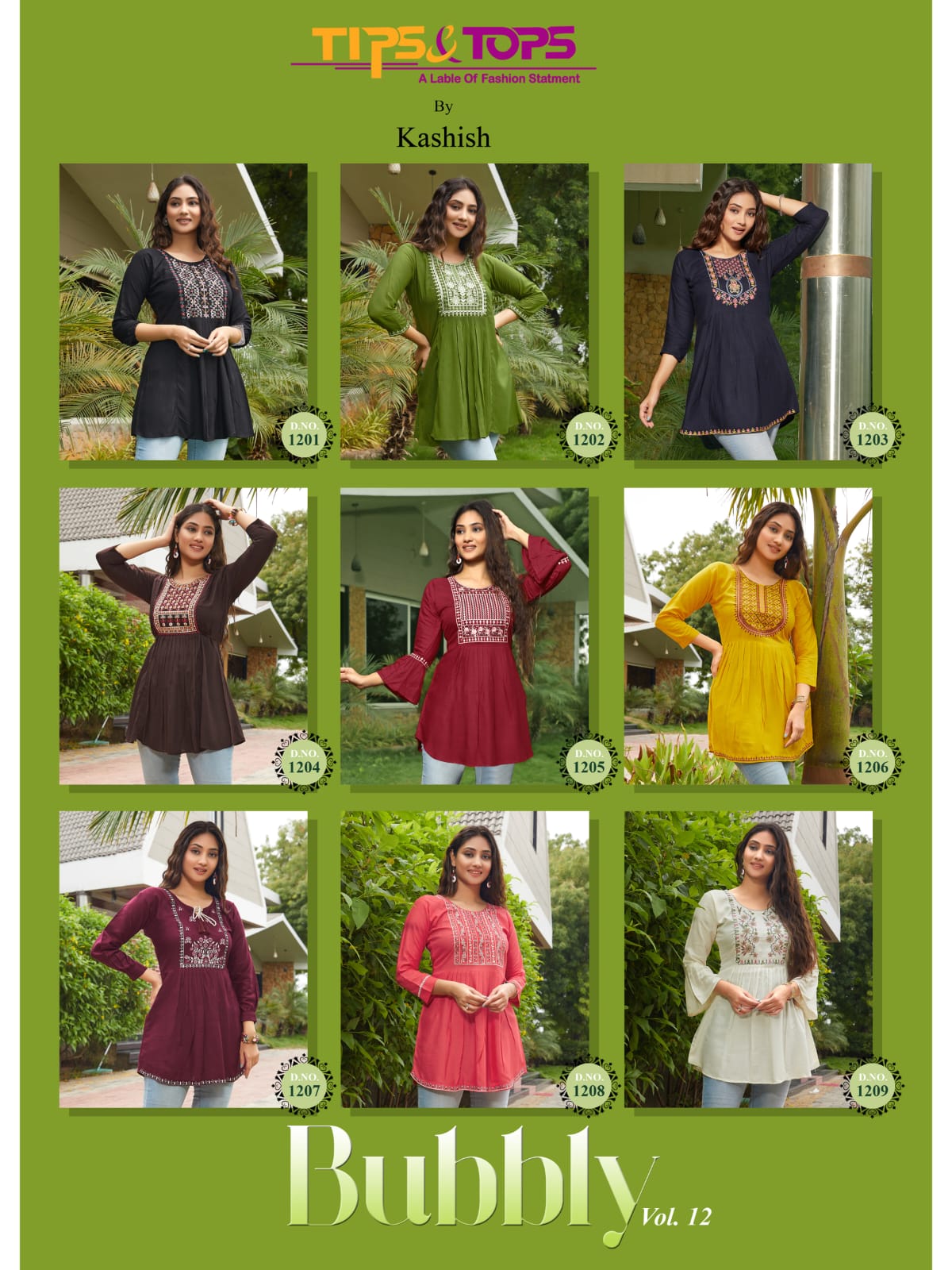 Bubbly Vol 12 By Tips Tops Western Ladies Top Catalog